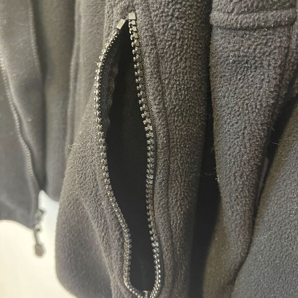 LowerMyBills.com All-Star Affiliate 2XL Fleece Jacket Black Zip DEVON & JONES - Picture 5 of 11